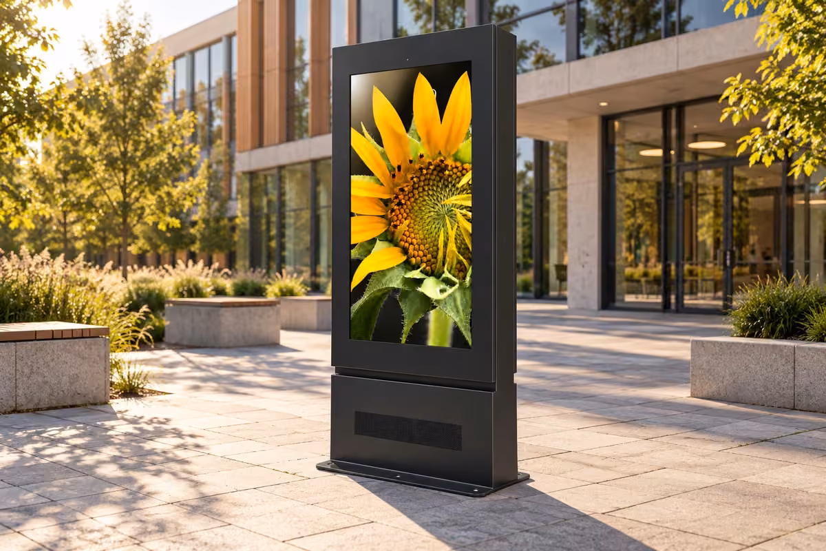 totem-double-side-55 — Univerzitný kampus, ilustratívna vizualizácia