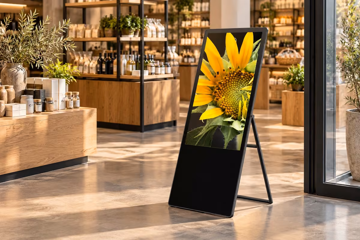 lcd-panel-acko-43 — Predajňa, ilustratívna vizualizácia