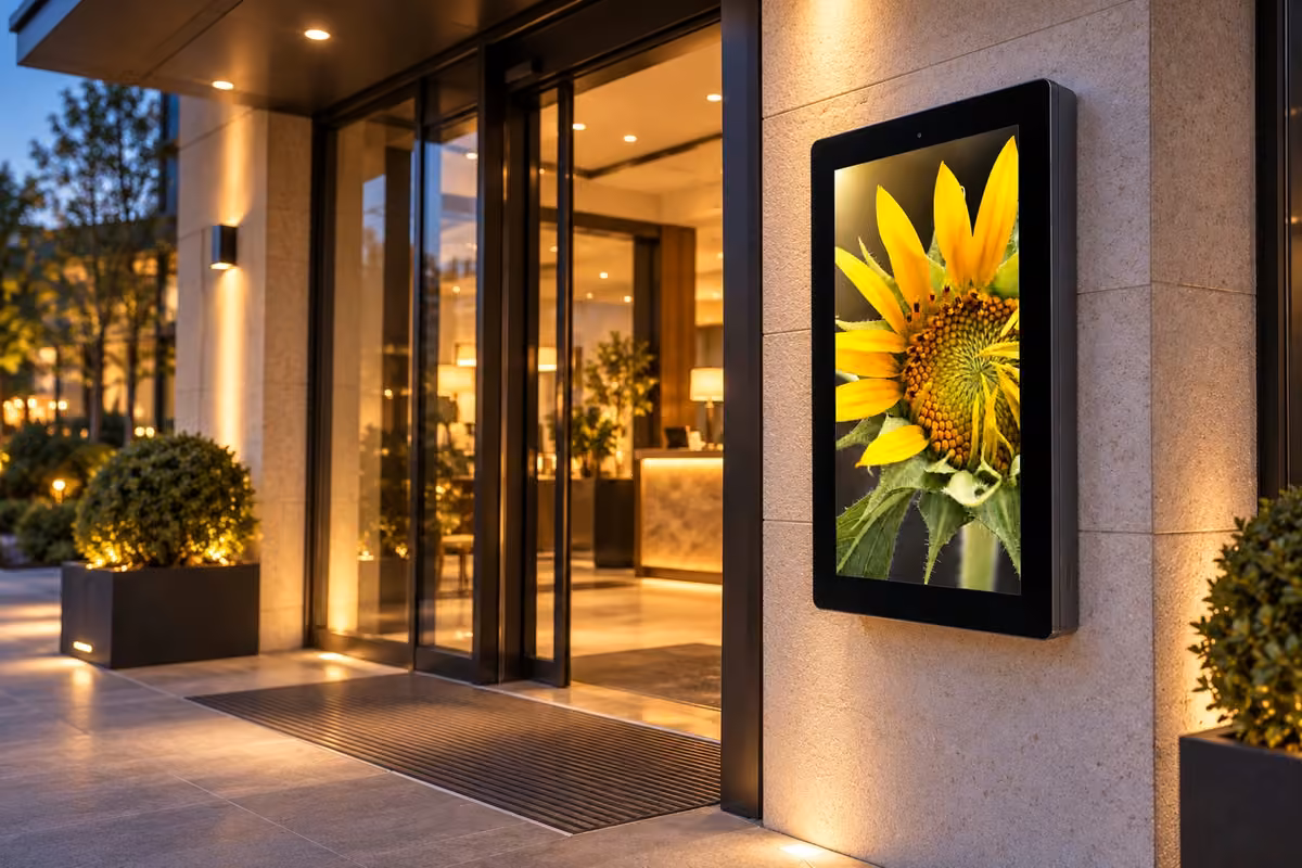wall-vertical-outdoor-43 — Vstup do hotelu, ilustratívna vizualizácia