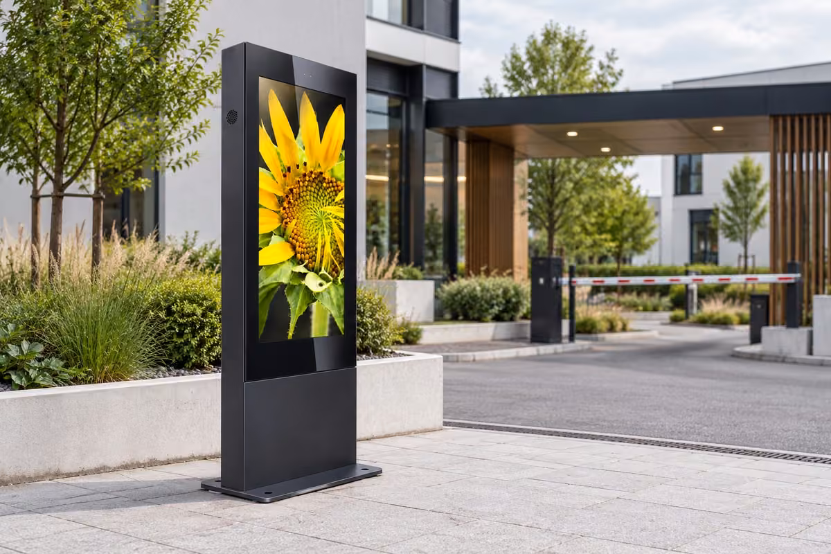 totem-outdoor — Vstup do areálu, ilustratívna vizualizácia